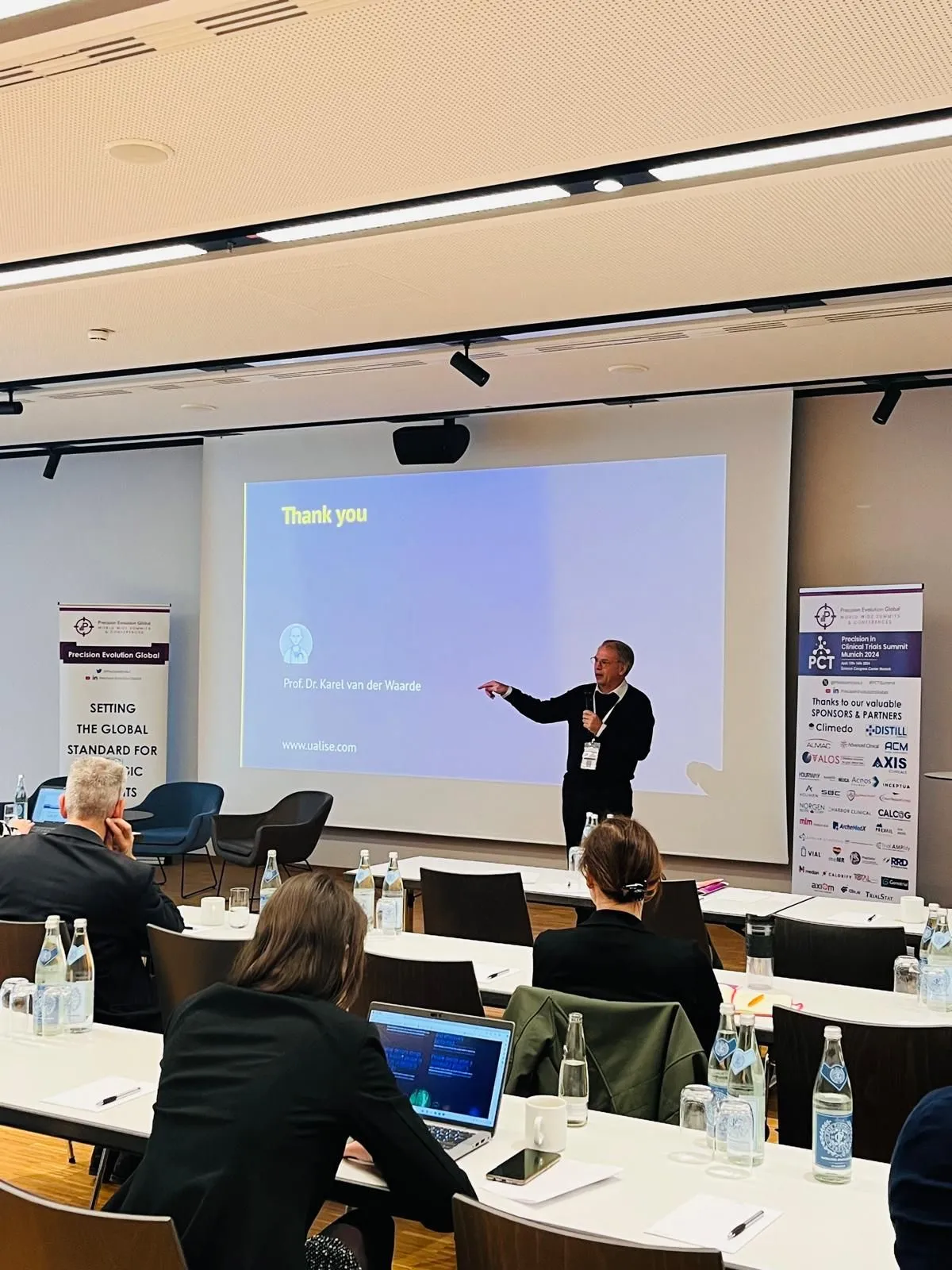 Karel presenting in Munich