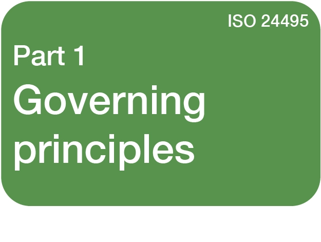 Link to Part 1 Governing principles