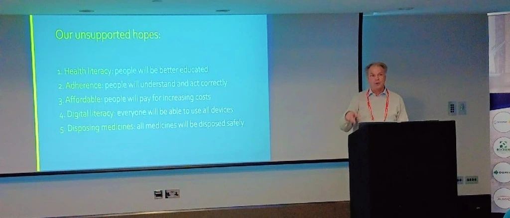 Karel at the Ace conference in London